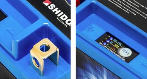 Accu Shido YTX4L-BS 12volt 4Ah 110 x 70 x 85mm lithium ion LiFeP04-2