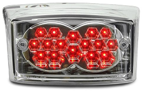 Achterlicht Led Helder Yamaha Bws Naked / MBK Booster Spirit 50 V.a 2004 T/m 2016