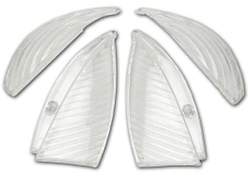 Knipperlichtglas Set Helder (4 Delig) Peugeot Viva City T/m 2008 Origineel Model