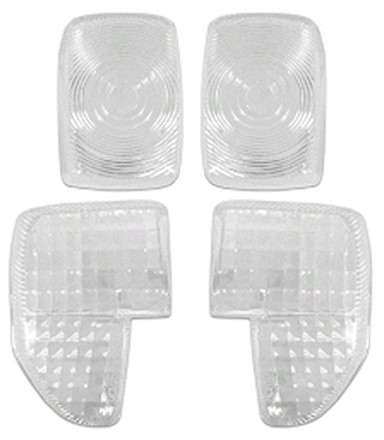 Knipperlichtglas Set (Helder) Yamaha Bws / Mbk Booster / Mbk Booster Spirit V.a 1999 T/m 2003
