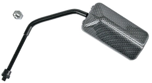 Spiegel Carbon F11 Evo Links / Rechts M8 (Omkeerbaar) Universeel Scooter / Schakelbrommer