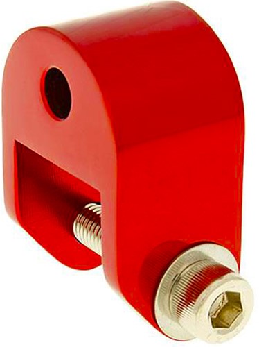 Schokbrekerverlenger Rood Aprilia / Derbi / Gilera / Italjet / Piaggio / Vespa