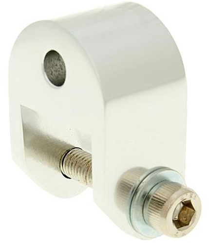 Schokbrekerverlenger Zilver Aprilia / Derbi / Gilera / Italjet / Piaggio / Vespa