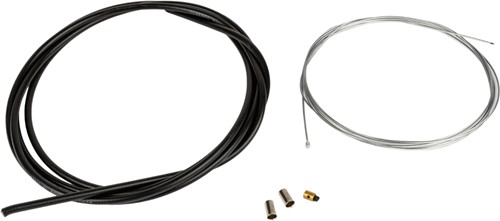 Gaskabel Set Zwart 1.2mm x 2 Meter Universeel Bromfiets / Schakelbrommer-2
