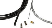 Gaskabel Set Zwart 1.2mm x 2 Meter Universeel Bromfiets / Schakelbrommer