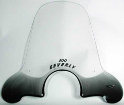 windscherm piaggio beverly 500cc / beverly tourer 125cc / 400cc 4t faco Hoogte 665mm
