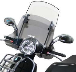 windscherm vespa gts 125cc / 200cc / 250cc / vespa gts 300 faco Hoogte 570mm twin