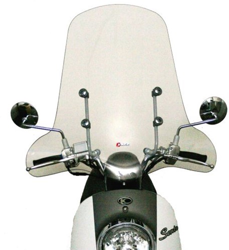 Windscherm (67cm) Hoog Kymco Sento 50cc Faco Originele Kwaliteit