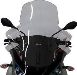 Windscherm Helder piaggio mp3 300cc / 500cc v.a 2012 t/m 2014 faco Hoogte 745mm
