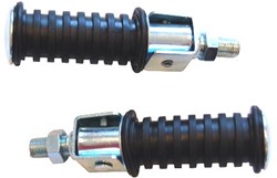 Duo Voetsteun Set Passagier Yamaha Dt 50 Mx /  Yamaha Fs1 Links + Rechts