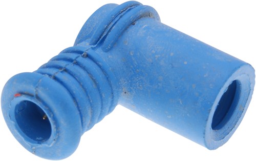 bougiekap polini silicone kort blauw universeel