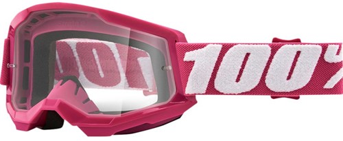 Crossbril 100% Strata 2 Fletcher Roze - Heldere lens