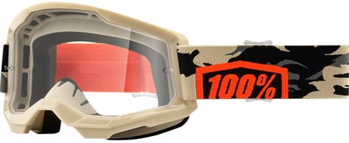 Crossbril 100% Strata 2 Kombat Camouflage - Heldere lens