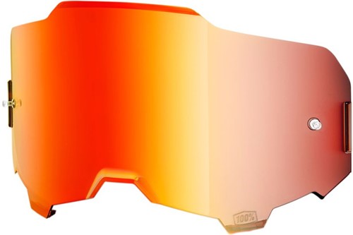 Vervangingslens 100% Armega Crossbril - Rode Mirror lens