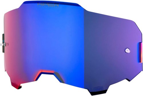 Vervangingslens 100% Armega Crossbril - Hiper® Blauwe Mirror lens