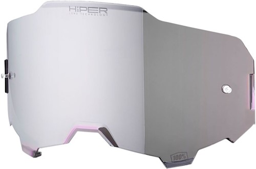 Vervangingslens 100% Armega Crossbril - Hiper® Zilver Mirror lens