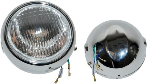 koplamp yamaha FS1 kleur chroom kompleet