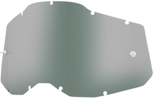 Vervangingslens 100% Strata 2 / Racecraft 2 / Accuri 2 Crossbril - Smoke lens - Enkele lens