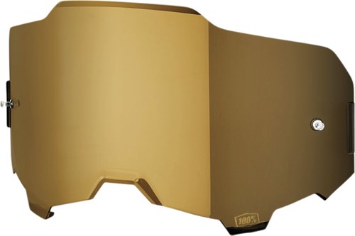 Vervangingslens 100% Armega Crossbril - Goude mirror lens