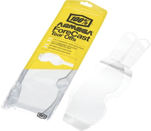 Tear-Off 100% Armega Forecast Crossbril Gelamineerd met Perimeter seal 2 x 7 pack