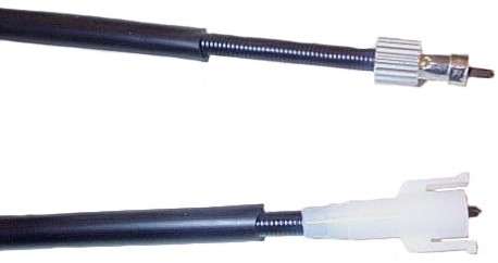 kilometerteller kabel yamaha aerox t/m 2002 / aprilia leonardo klik-schroef A-kwaliteit