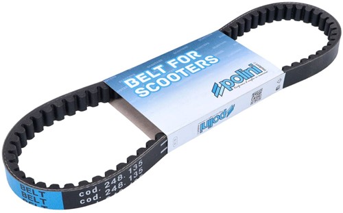 V-snaar Polini Voor Piaggio Zip 50 4T I-get / Vespa Sprint 50 4T / Primavera 50 4T / Piaggio Fly 50 4T / Derbi 50 4T Euro4 - Euro5 V.a 2021