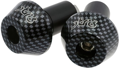 Stuurgewicht Set STR8 Shorty - Carbon Look - Voor 22 T/m 28mm Sturen