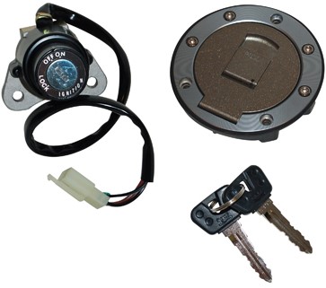 contactslot set yamaha TZR 50 + tankdop t/m 2002 originele kwaliteit