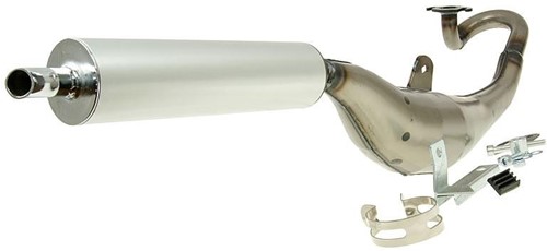 uitlaat tecnigas peugeot fox / honda wallaroo - NEXT-R chroom