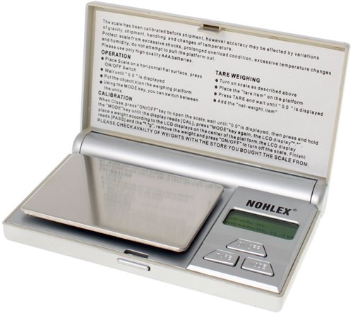 Weegschaal Variateur Rollen Weegt Van 0.01 T/m 100 Gram