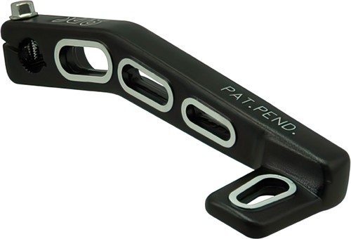 Kickstarterpedaal STR8 Zwart Yamaha / Peugeot / Minarelli / MBK / Kymco / Honda / Gy6 / Sym / Baotian / AGM / BTC