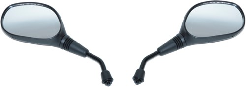 Spiegelset Yamaha Aerox / Kymco People S 4t / Yamaha Jog / Yahana Giggle / Sym Orbit / Cpi Oliver / Cpi Aragon / Yamaha Slider / Peugeot Tweet / Yamaha Bws [M8 Schroefdraad]