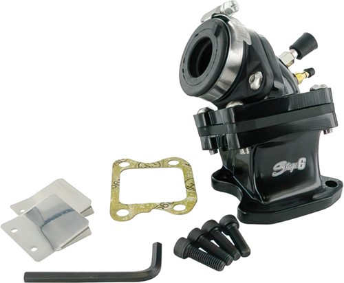 Spruitstuk Stage6 12 T/m 30mm Peugeot 50 2T / Honda 50 2T / Kymco 50 2T / Sym 50 2T