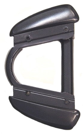 Oppakbeugel Yamaha Aerox vanaf bouwjaar 2002 T/M 2012 carbon origineel Yamaha 5HEF47731000