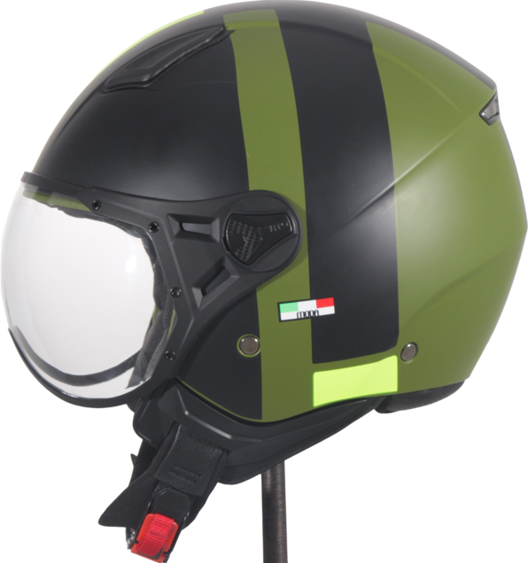 Neuken beginsel verlamming Helm Vito Jet Moda Mat Groen Zwart Maat XS - 53-54cm Cityparts