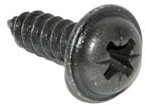 parker beplating / luchtfilter 4.8 x 16mm zwart 1pcs