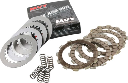 Koppelingsplaatset MVT Racing Aprilia RS4 / Aprilia RS50 / Aprilia RX50 / Aprilia SX50 SM / Derbi GPR50 R / Derbi Senda R DRD / Derbi Senda R X-Race / Derbi Senda SM DRD Racing / Derbi Senda SM 