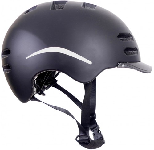 Helm EDGE Urban E-Bike voor snorfiets & speed pedelec NTA-8776 gekeurd - Maat L - Zwart