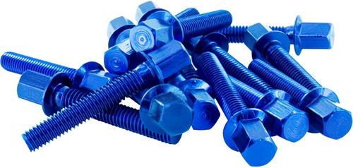 Boutset Kickstarterdeksel Blauw Piaggio Zip 2000 4t / Vespa Primavera / Vespa Sprint / Aprillia Sport City 4t / Piaggio Liberty 4t / Vespa Lx 50 4t / Piaggio Fly 4t / Malaguti Centro 4t / Vespa S