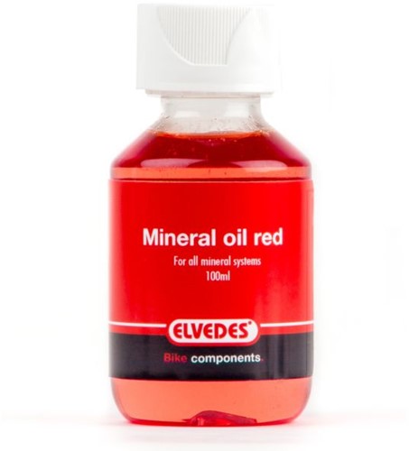fiets Mineraalolie Elvedes universeel - rood (100 ml)