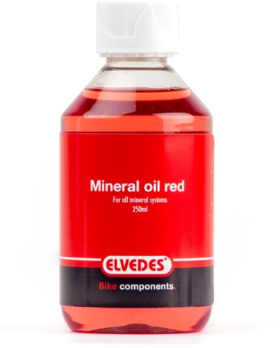 fiets Mineraalolie Elvedes universeel - rood (250 ml)