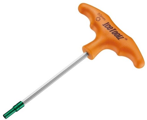 Fiets Spaaknippel sleutel Icetoolz 12B7 voor 3,2 mm (vierkante nippels)