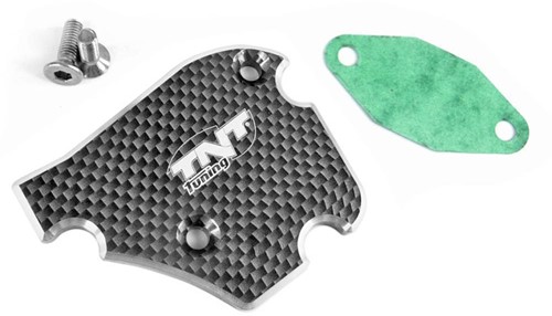 Afdekkapje (i.p.v. oliepomp) Carbon Derbi Senda DRD / Derbi Gpr 50 / Aprilia Sx 50 / Gilera RCR 50
