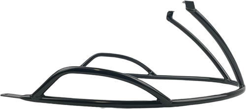 Achtervalbeugel Set Python Mat Zwart Piaggio Zip 2000 DMP (Made in EU)-3