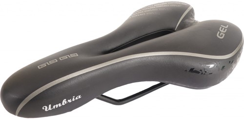 Edge Fiets zadel Umbria Gel Zwart