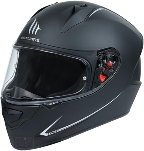 Intergraalhelm MT Helmets Solid Mat Zwart Maat M - 57-58cm