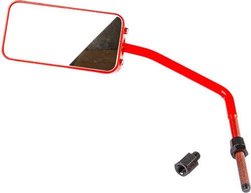Spiegel F1 Rood Links / Rechts Rood - M8 Schroefdraad