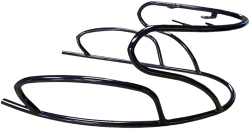 Achtervalbeugel Set Python Mat Zwart Piaggio Zip 2000 