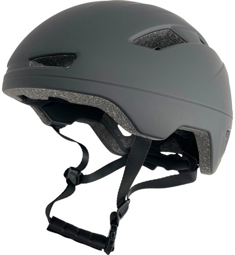 Helm DMP CAB Safety voor speed pedelec / snorfiets met Reflectie NTA-8776 gekeurd - Mat Zwart - M 52-57cm