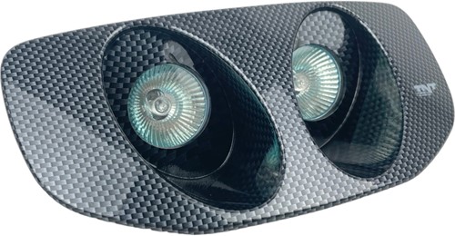 Koplamp Unit Carbon (2x Halogeen) Piaggio Typhoon 50
